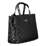 Guess Jeans Black Polyethylene Handbag