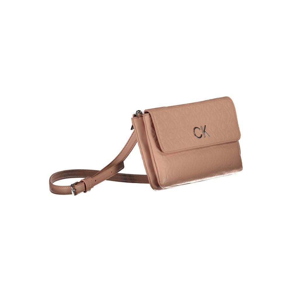 Calvin Klein Pink Polyester Handbag