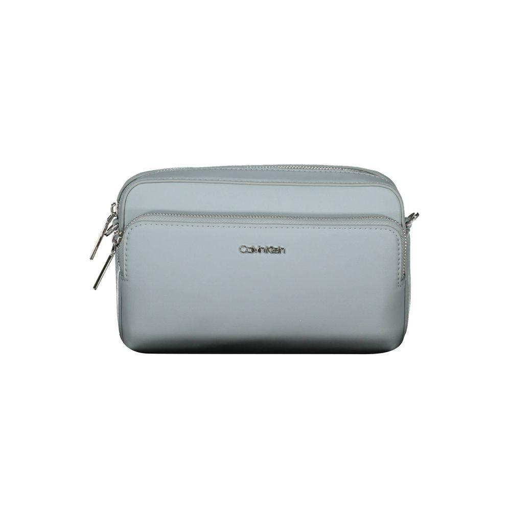 Calvin Klein Blue Polyester Handbag