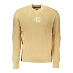 Calvin Klein Beige Cotton Sweater CA-27219-XL