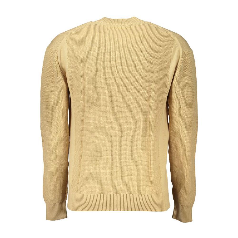 Calvin Klein Beige Cotton Sweater CA-27219-XL