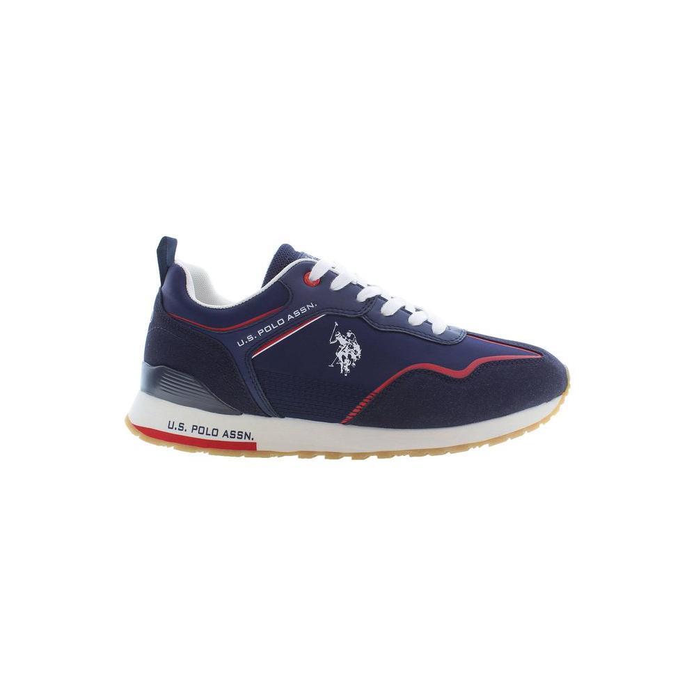 U.S. POLO ASSN. Blue Polyester Sneaker