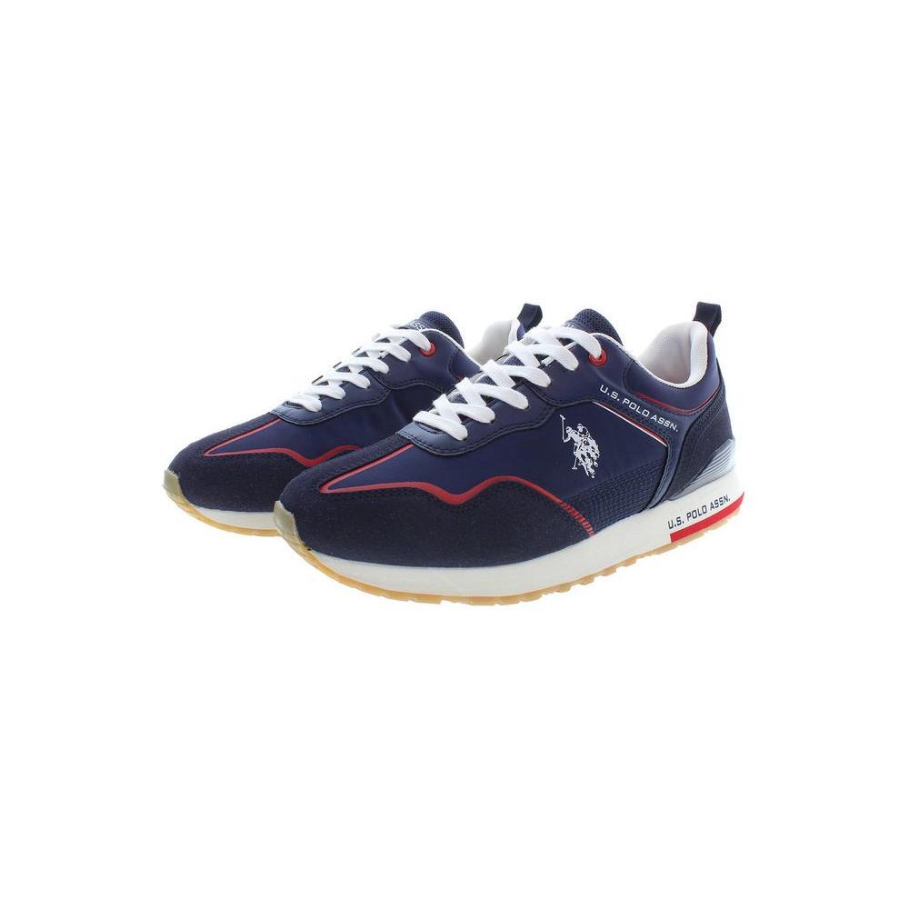 U.S. POLO ASSN. Blue Polyester Sneaker