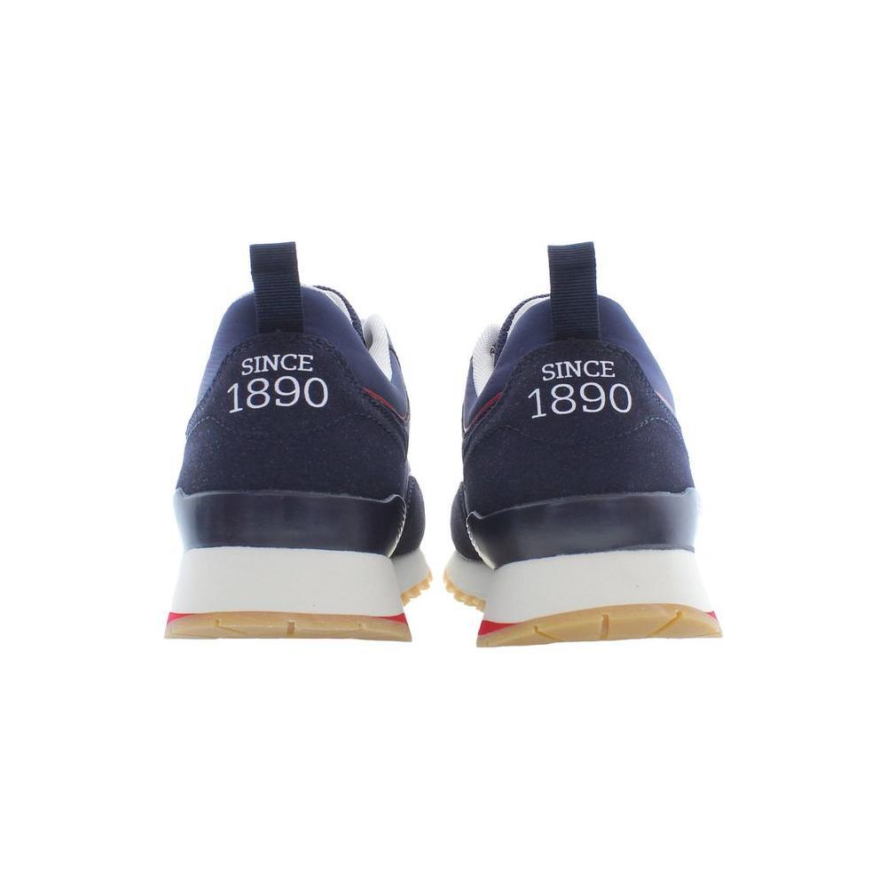 U.S. POLO ASSN. Blue Polyester Sneaker