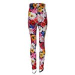 Dolce & Gabbana Multicolor Floral High Waist Leggings Pants PAN74994-40