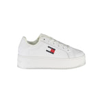Tommy Hilfiger White Polyester Sneaker