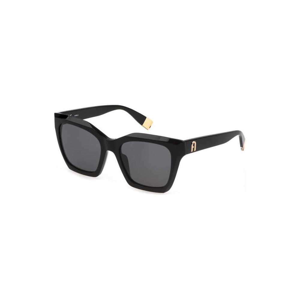 Furla Black Acetate Women Sunglass