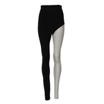 Dolce & Gabbana Black Wool High Waist Single Leg Pants