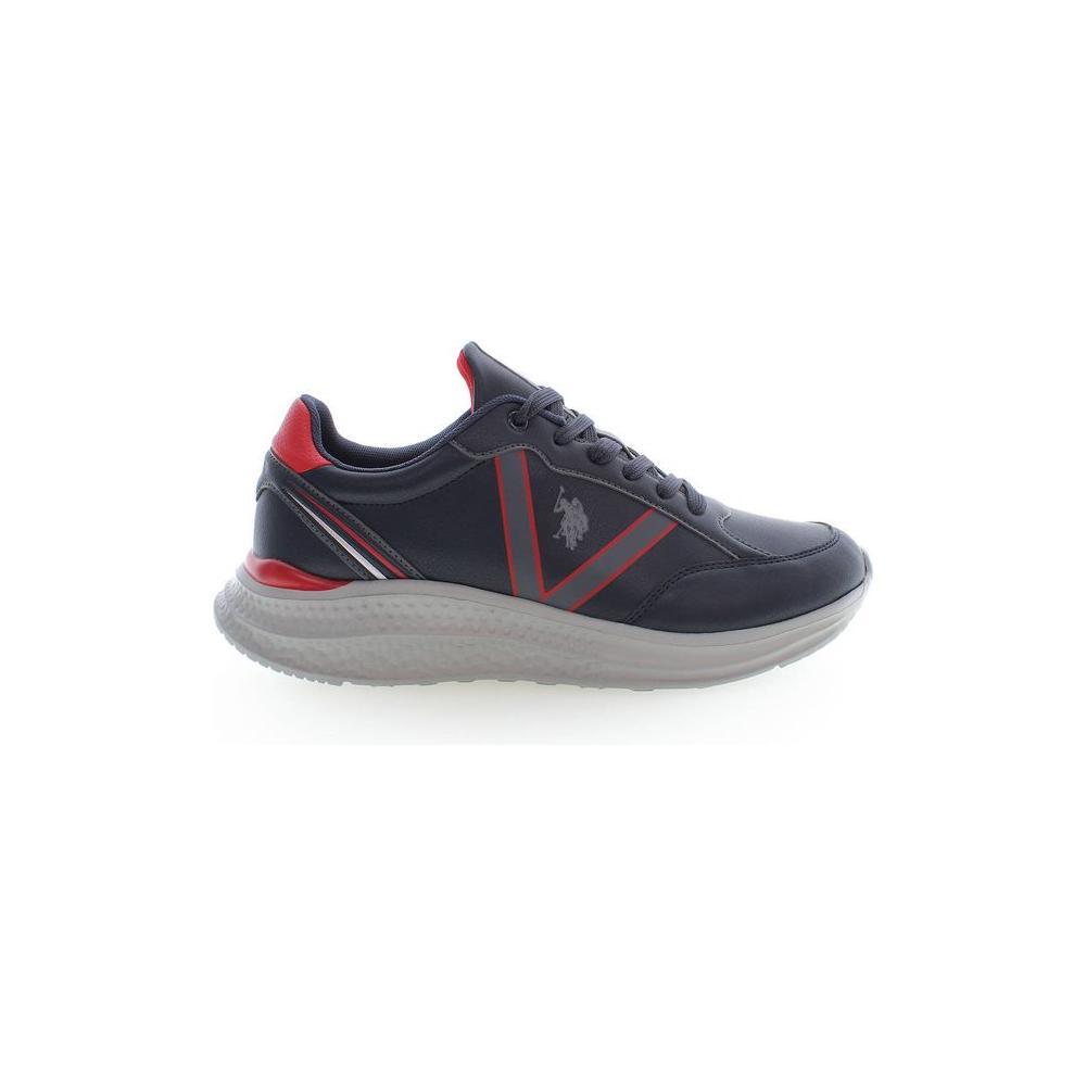 U.S. POLO ASSN. Blue Polyester Sneaker