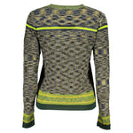 Desigual Green Cotton Sweater