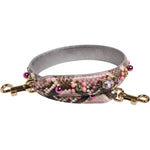 Dolce & Gabbana Multicolor Embellished Handbag Shoulder Strap