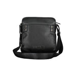 La Martina Black Polyethylene Shoulder Bag LA-20555