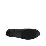 Dolce & Gabbana Green Exotic Leather Espadrilles Slip On Shoes