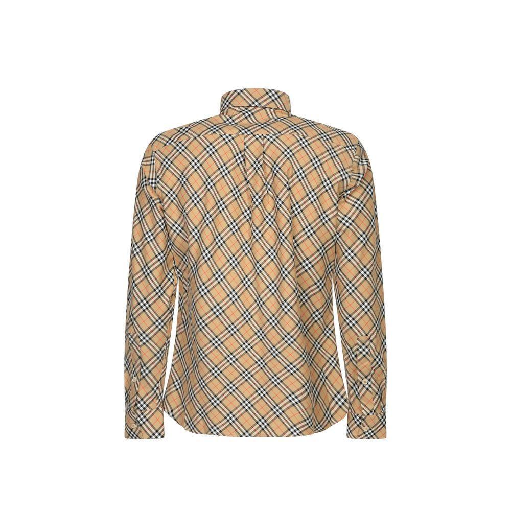 Burberry Sand Check Shirt BU-8848338813140-S