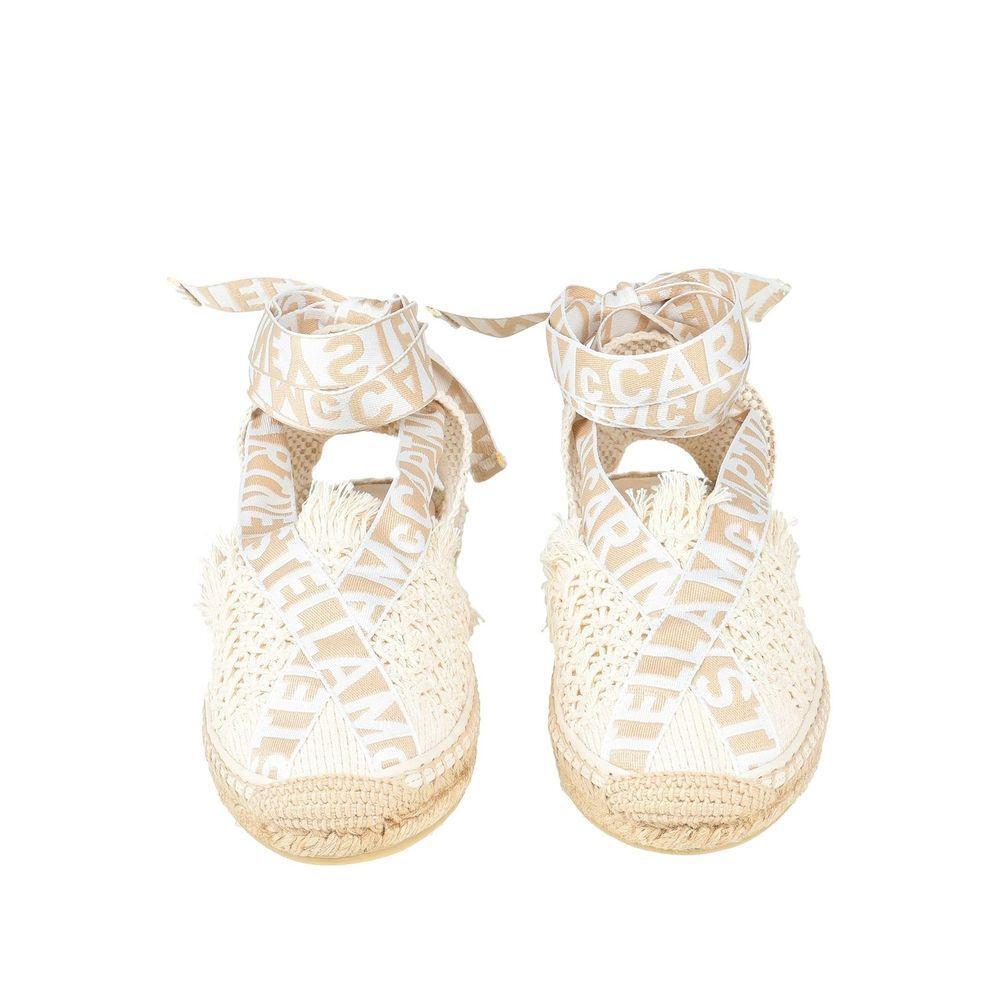Stella McCartney Logo Canvas Espadrilles ST-8851708412116-EU41/US11