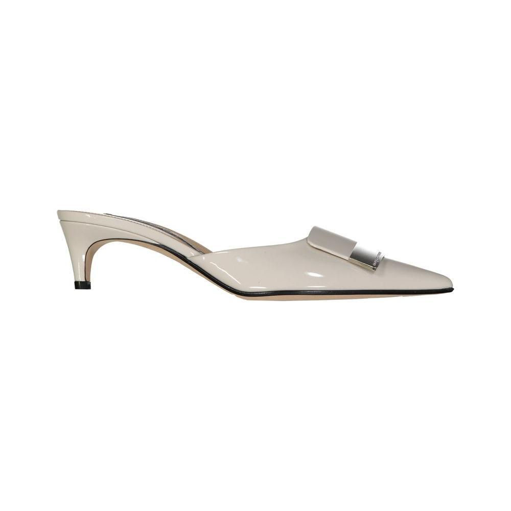 Sergio Rossi Leather Mules SE-8852331102420-EU35.5/US5.5