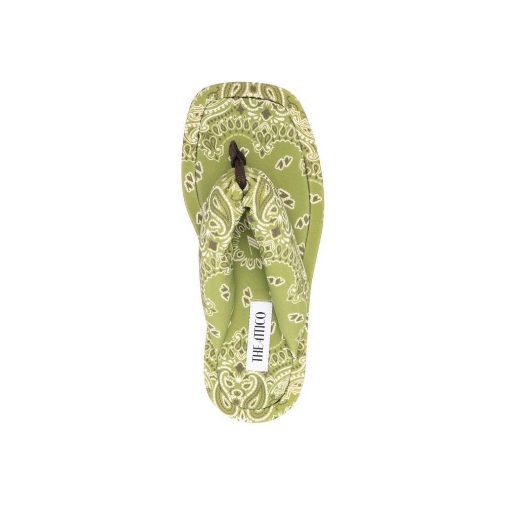 The Attico Indie Thong Flat Slides TH-8783006040276-EU39/US9