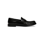Dolce & Gabbana Leather Logo Loafers