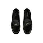 Dolce & Gabbana Leather Logo Loafers
