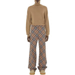 Burberry Wool Blend Check Pants BU-8815560884436-IT46 | S