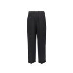 Saint Laurent Cashmere And Wool Flannel 90'S Striped Pants