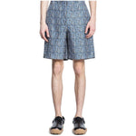 Fendi Printed Silk Shorts