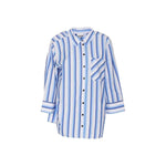 Ganni Cotton Striped Shirt