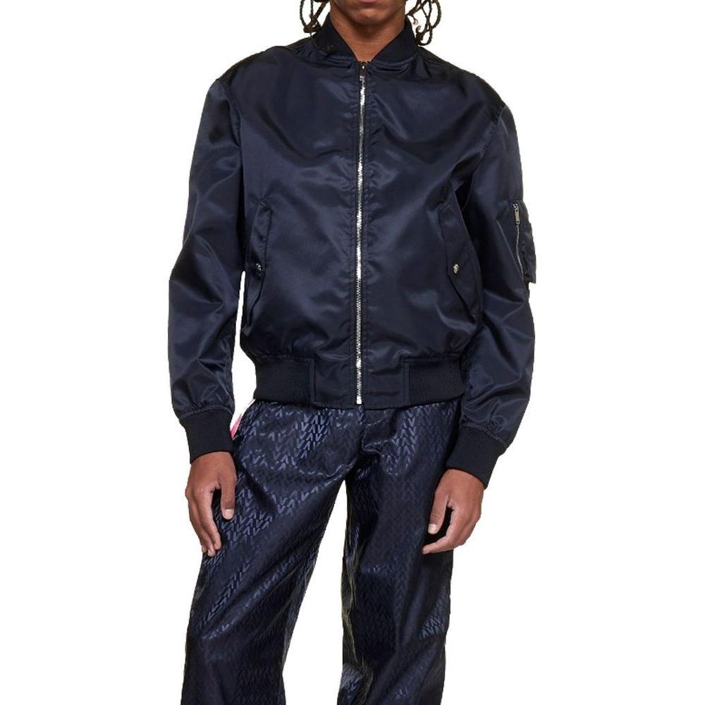 Valentino Printed Neon Universe Bomber Jacket