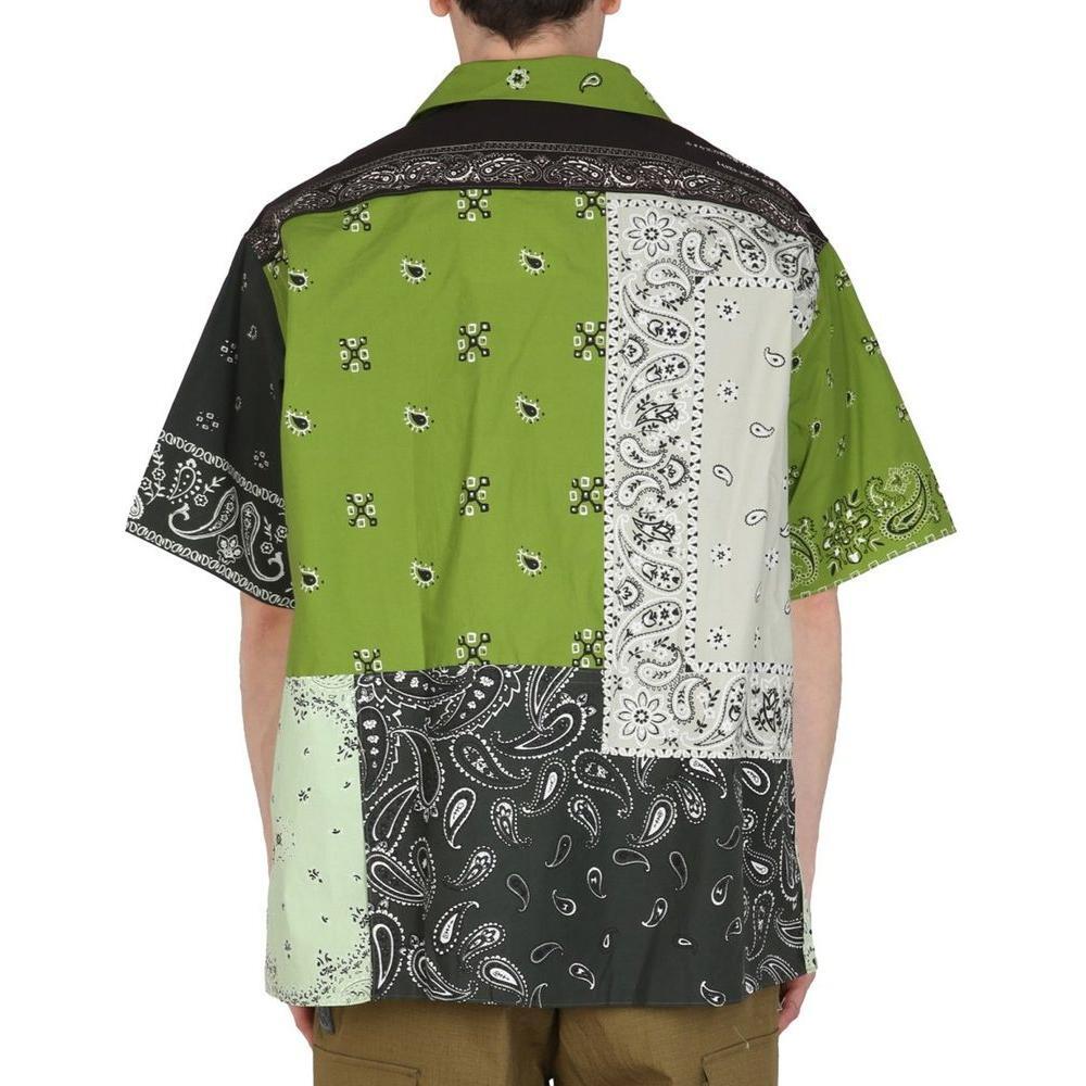 Kenzo Patchwork Cotton Shirt