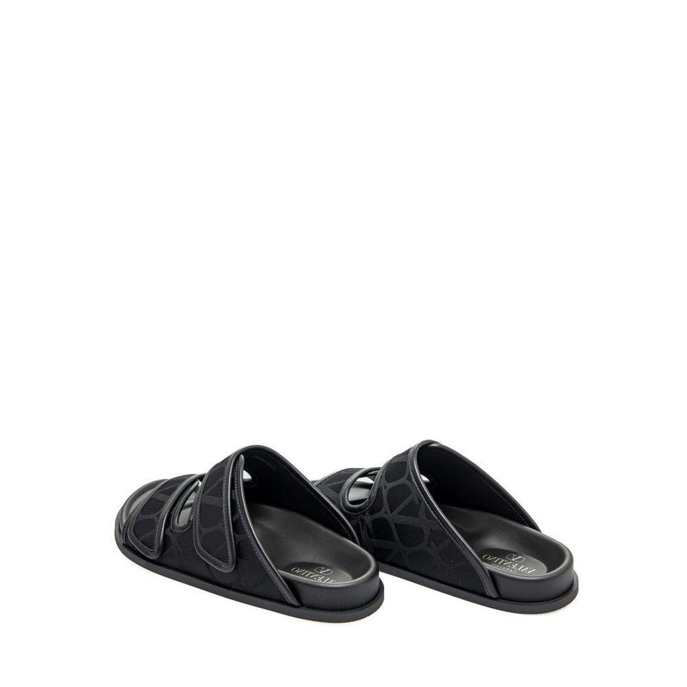 Valentino Garavani Toile Iconographe Flat Sandals
