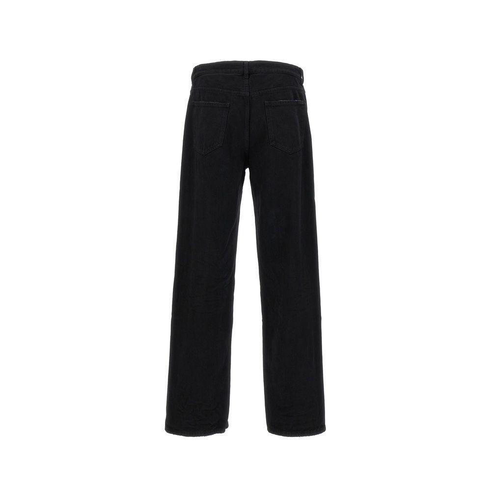 Saint Laurent Long Baggy Denim Jeans