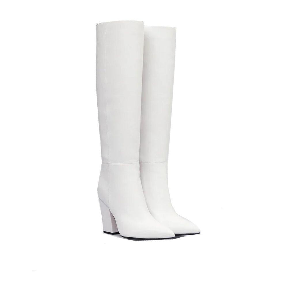 Sergio Rossi Leather Boots SE-8735590154452-EU36/US6