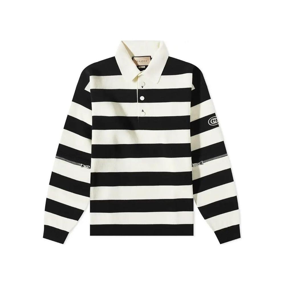 Gucci Striped Cotton Polo