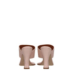 Paris Texas Pink Leather Stiletto Heels Sandals PA-8547174187273-EU37/US7