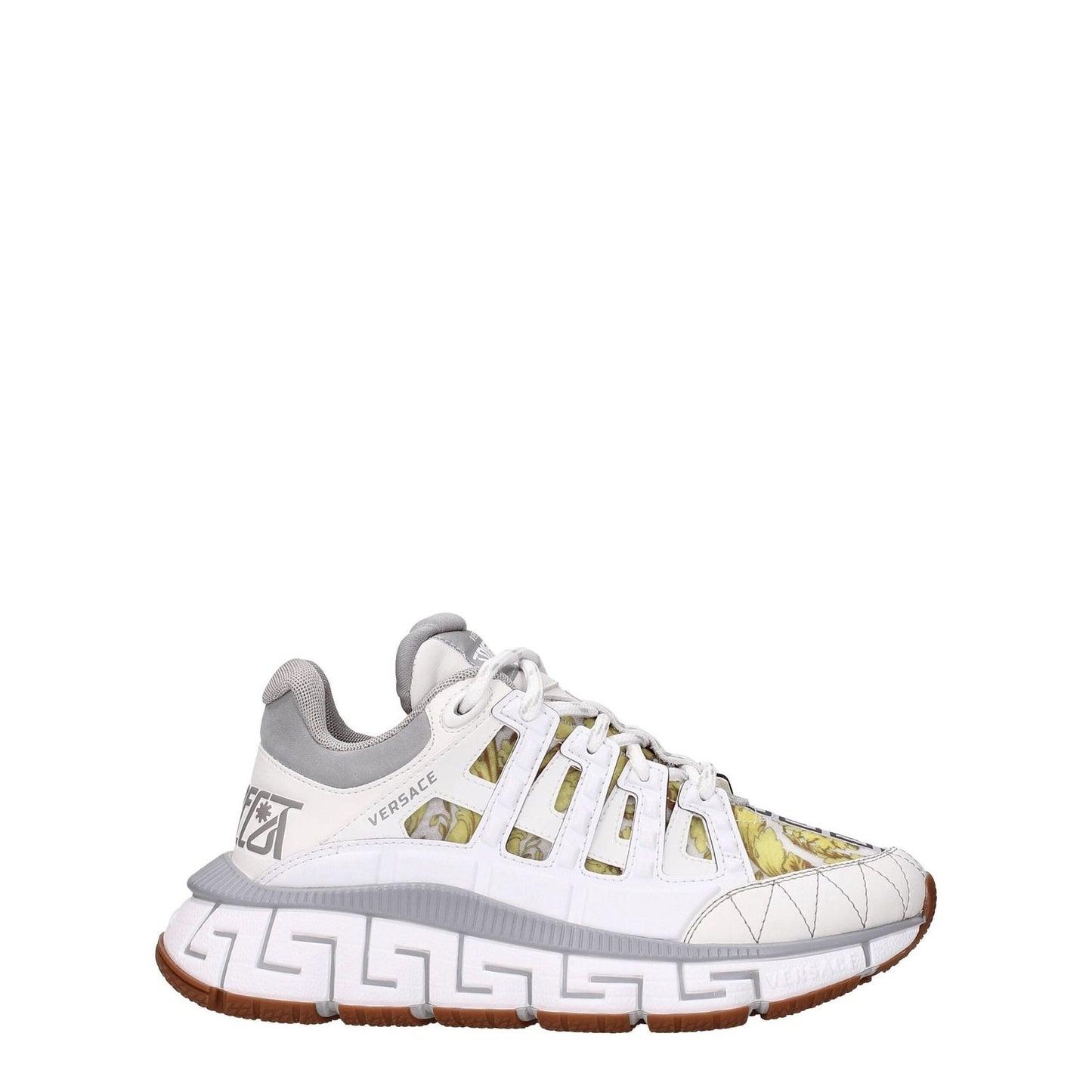 Versace White Leather Athletic Sneakers VE-8547194667273-EU36/US6