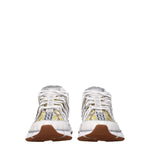 Versace White Leather Athletic Sneakers VE-8547194667273-EU36/US6