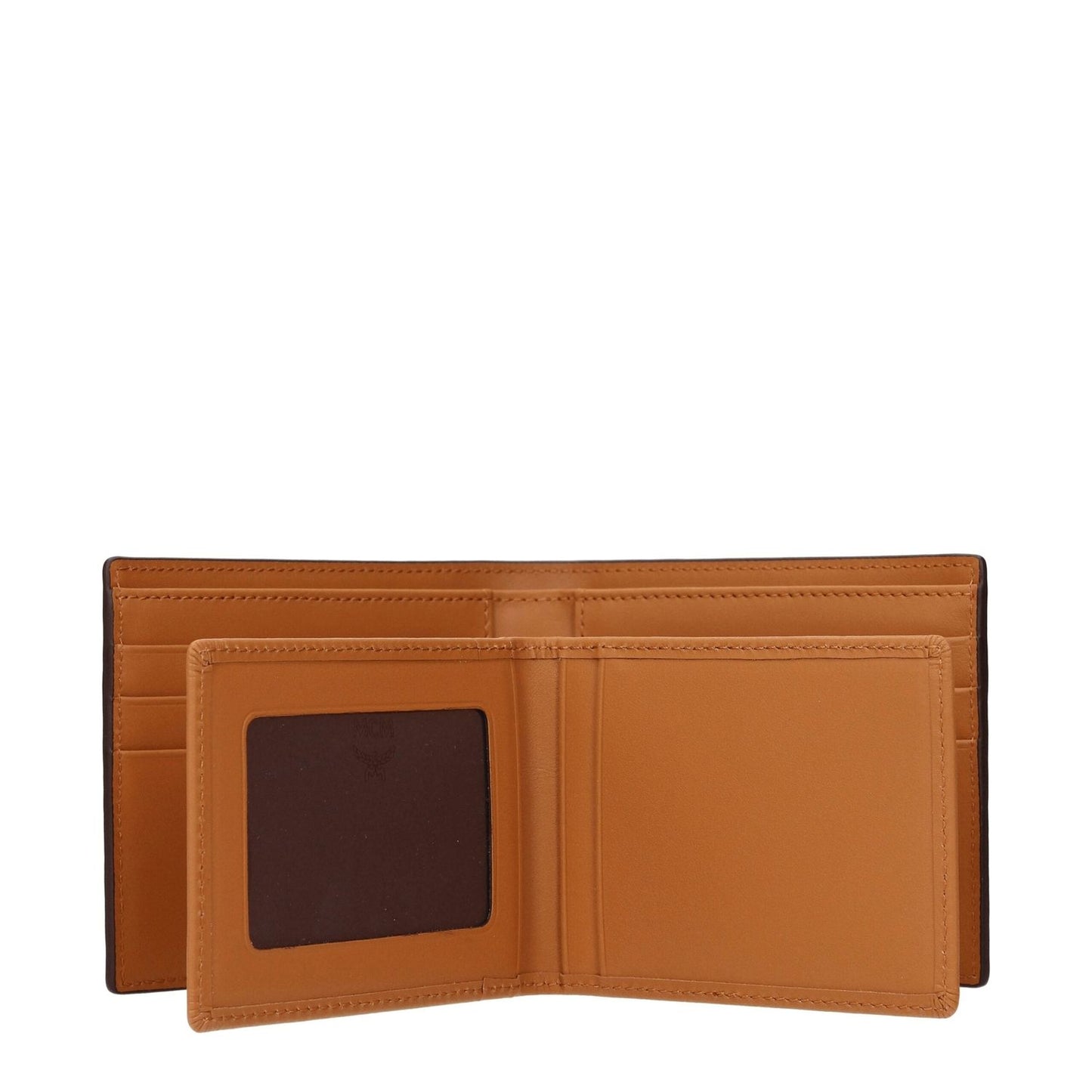 MCM Brown Leather Wallets MC8547195650313BT