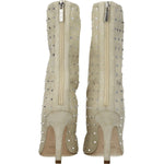Paris Texas Beige Leather Ankle Boots PA-8547223798025-EU36/US6