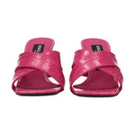 Dolce & Gabbana Pink Leather Platforms DO-8547290579209-EU37/US7
