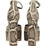 Paris Texas Beige Leather Platforms PA-8547327279369-EU36/US6