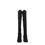 Valentino Garavani Black Fabric Over The Knee