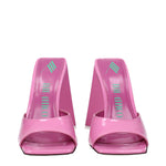 The Attico Pink Leather Platforms
