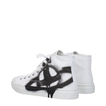 Vivienne Westwood White Fabric High Tops VI-9365449703689-EU36/US6