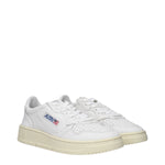 Autry White Leather Low Tops AU-9498636943625-EU35/US5