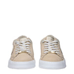 Philippe Model Beige Leather Low Tops PH-15068728361225-EU36/US6