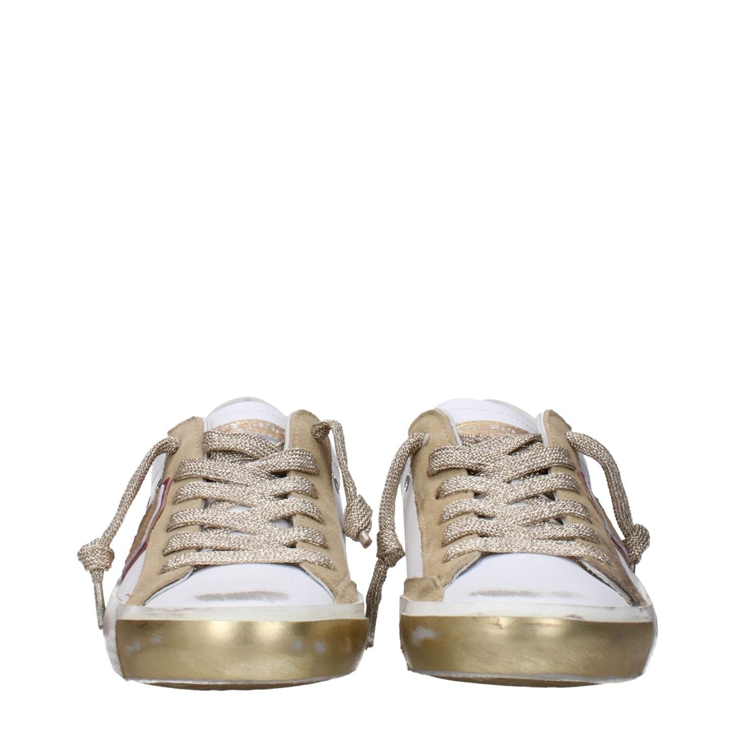 Philippe Model White Leather Low Tops PH-15090220237065-EU35/US5