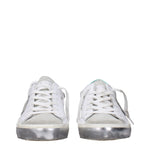 Philippe Model White Leather Low Tops PH-15090340495625-EU35/US5