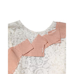 Dolce & Gabbana White Floral Lace Short Sleeves Blouse Top TSH90634-38