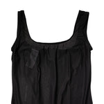 Dolce & Gabbana Black Nylon Sleeveless Round Neck Tank Top TSH90637-40