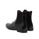 Dolce & Gabbana Black Chelsea Slip On Mid Calf Boots Shoes